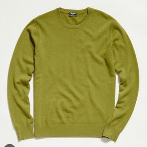 Todd Snyder Cashmere Crewneck in Parsley Size Medium
